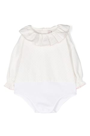 Body a pois in cotone bianco LA STUPENDERIA KIDS | TBBD52T29.